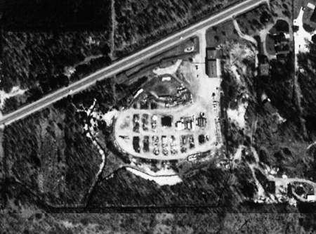 Starlight Drive-In Theatre - Aerial - Photo From Terraserver (newer photo)